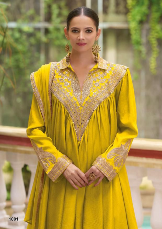 Your Choice Nirvi Heavy Chinon Designer Salwar Suit