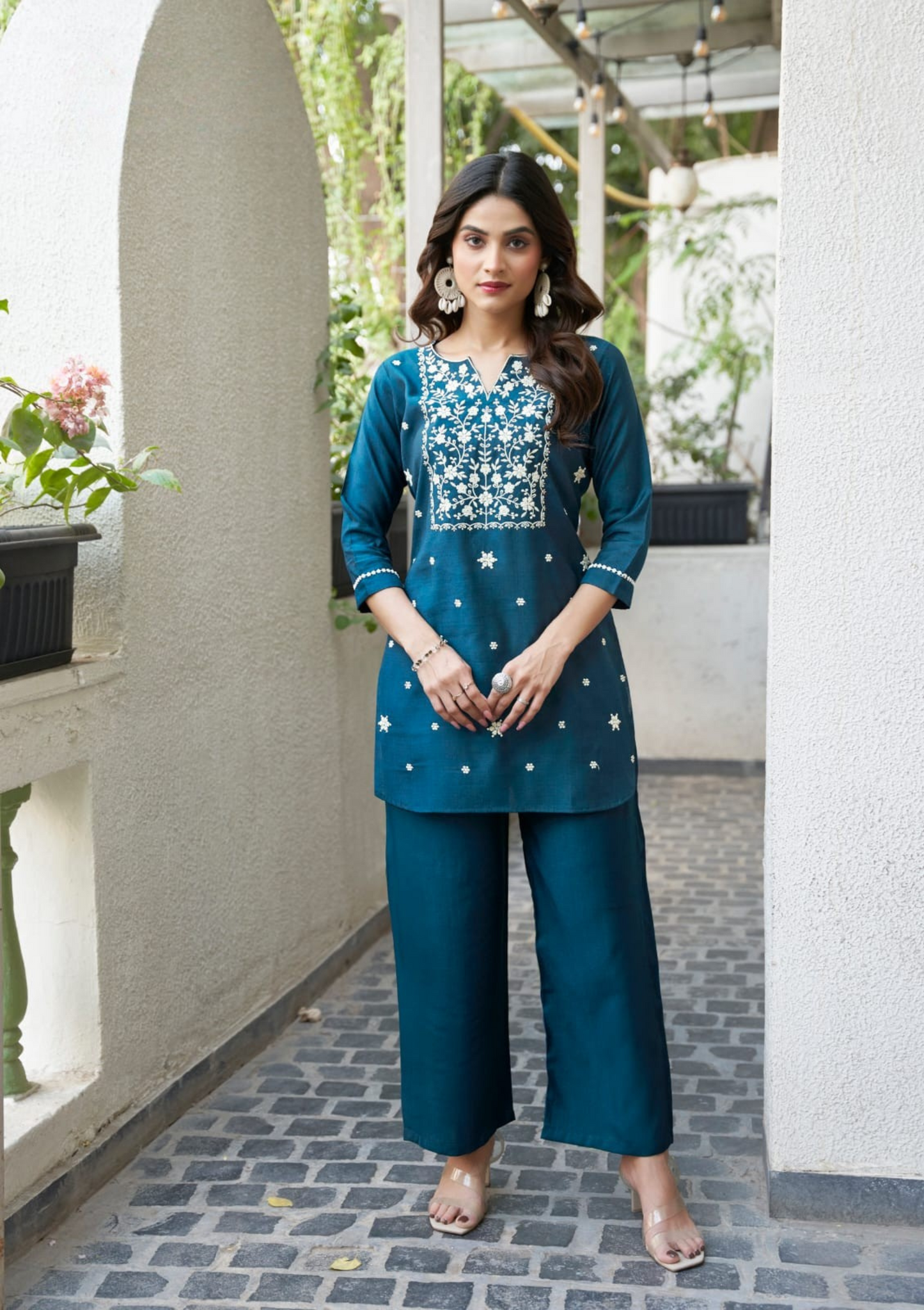 Fancy Co-ord Set – Luxurious & Elegant