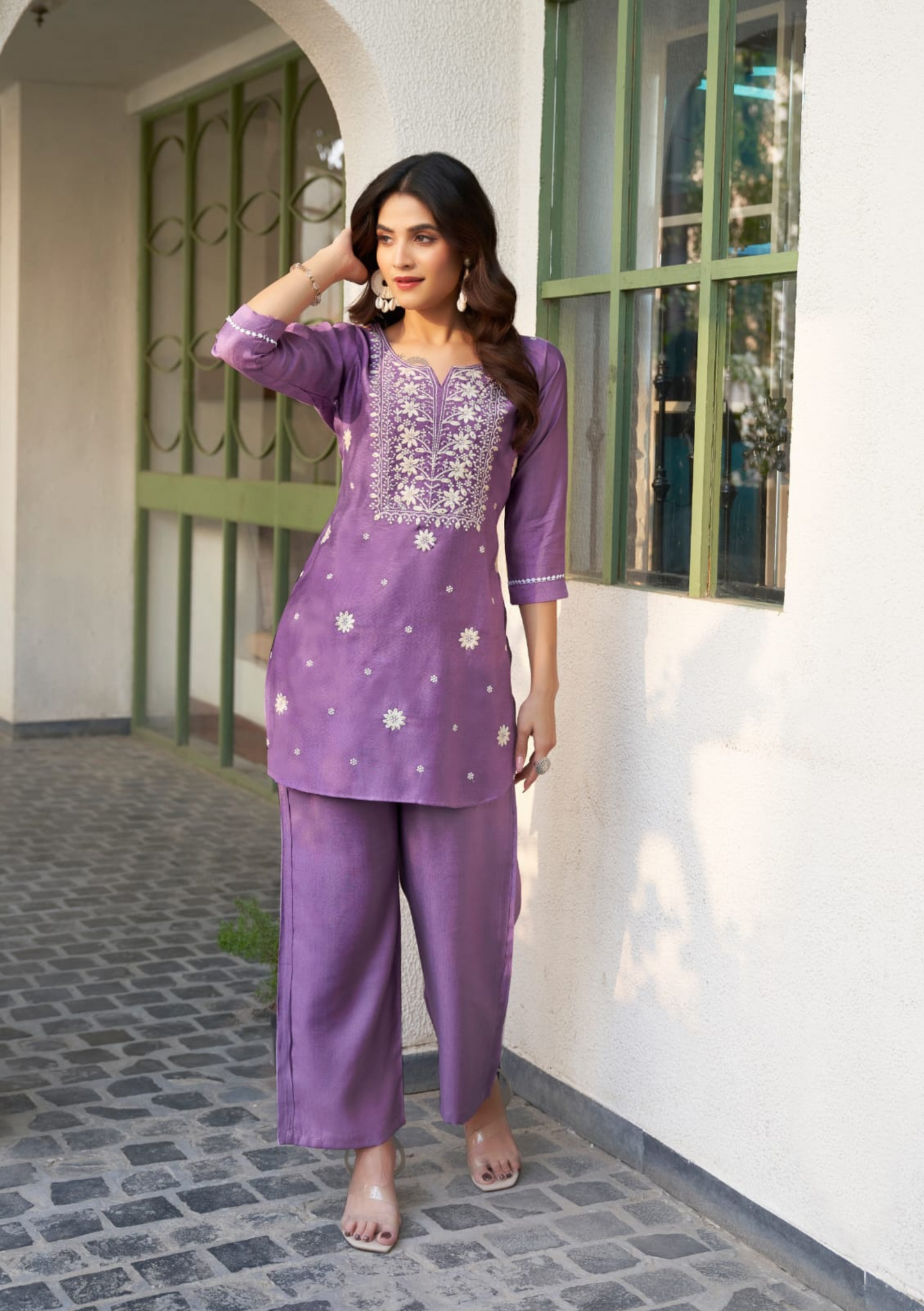 Fancy Co-ord Set – Luxurious & Elegant