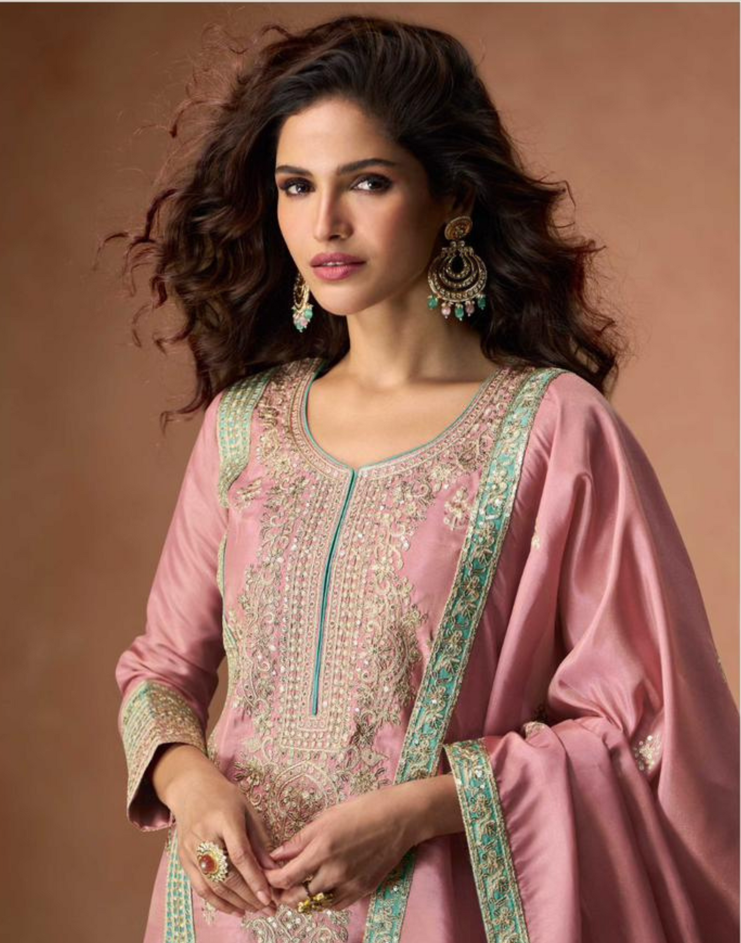 Royal Radiance Embroidered Suit