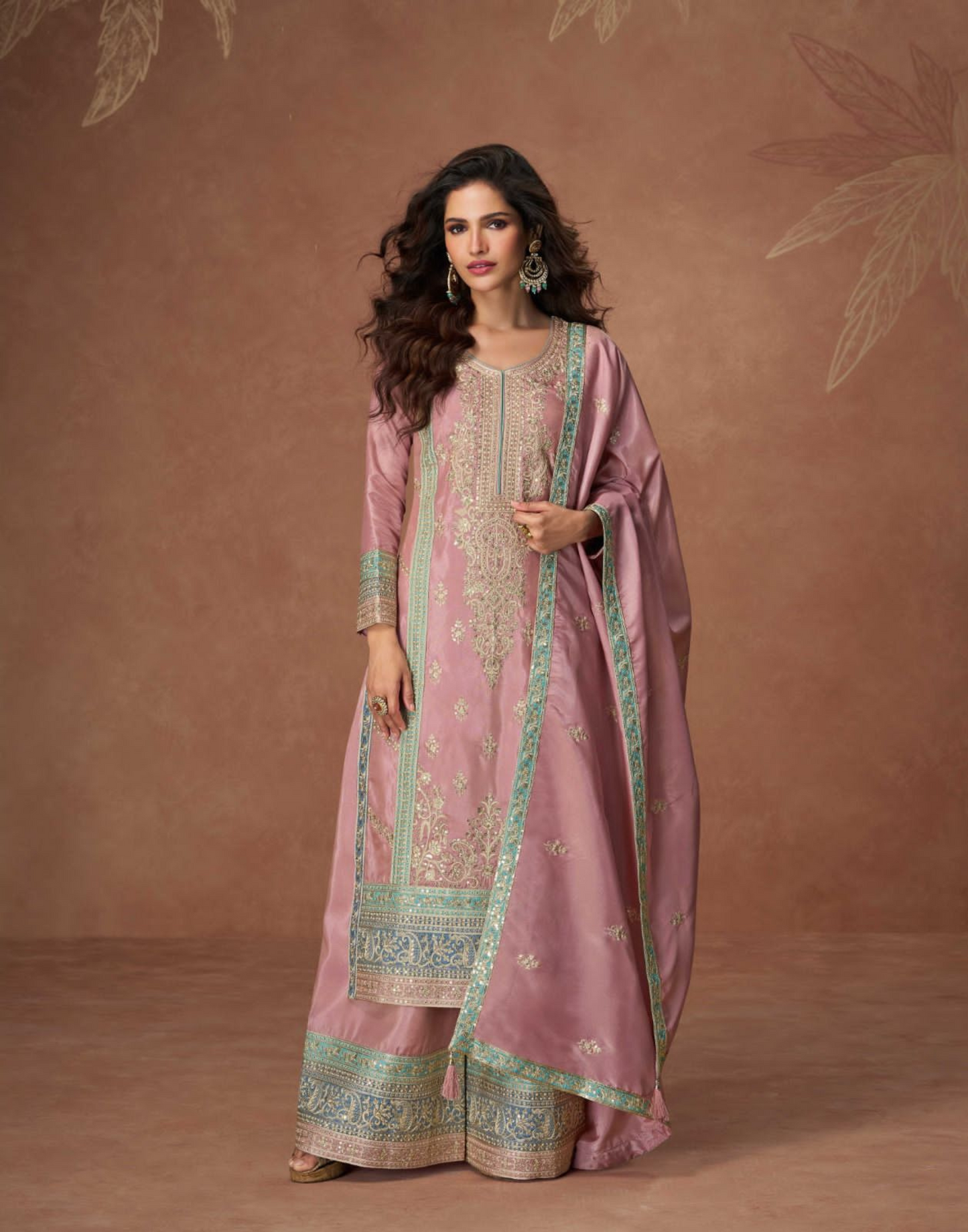 Royal Radiance Embroidered Suit
