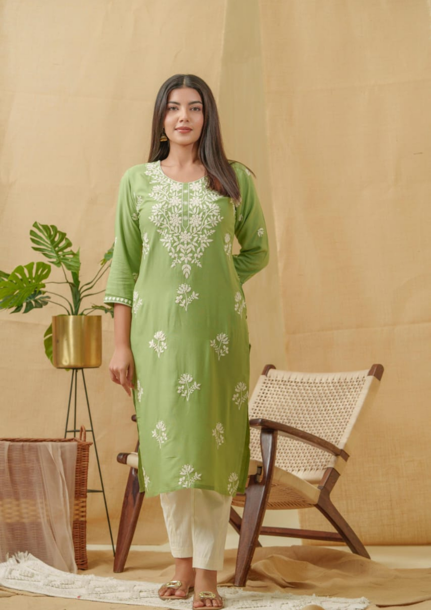 Combo NC - Pick & Choose | Kurti with Lakhnavi Work