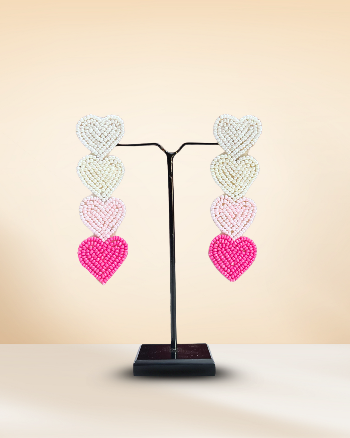 Desisnitch Handmade Heart Shaped Earrings
