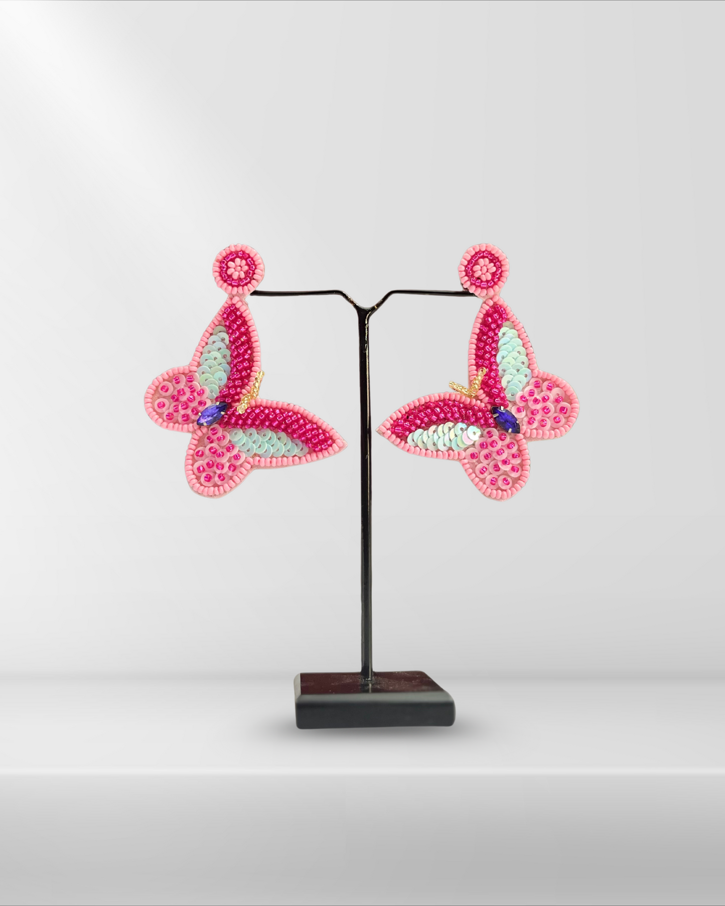 Butterfly Handmade Earrings by Desisnitch