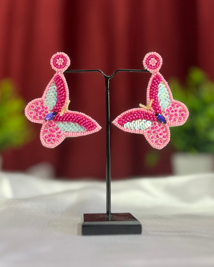 Butterfly Handmade Earrings by Desisnitch