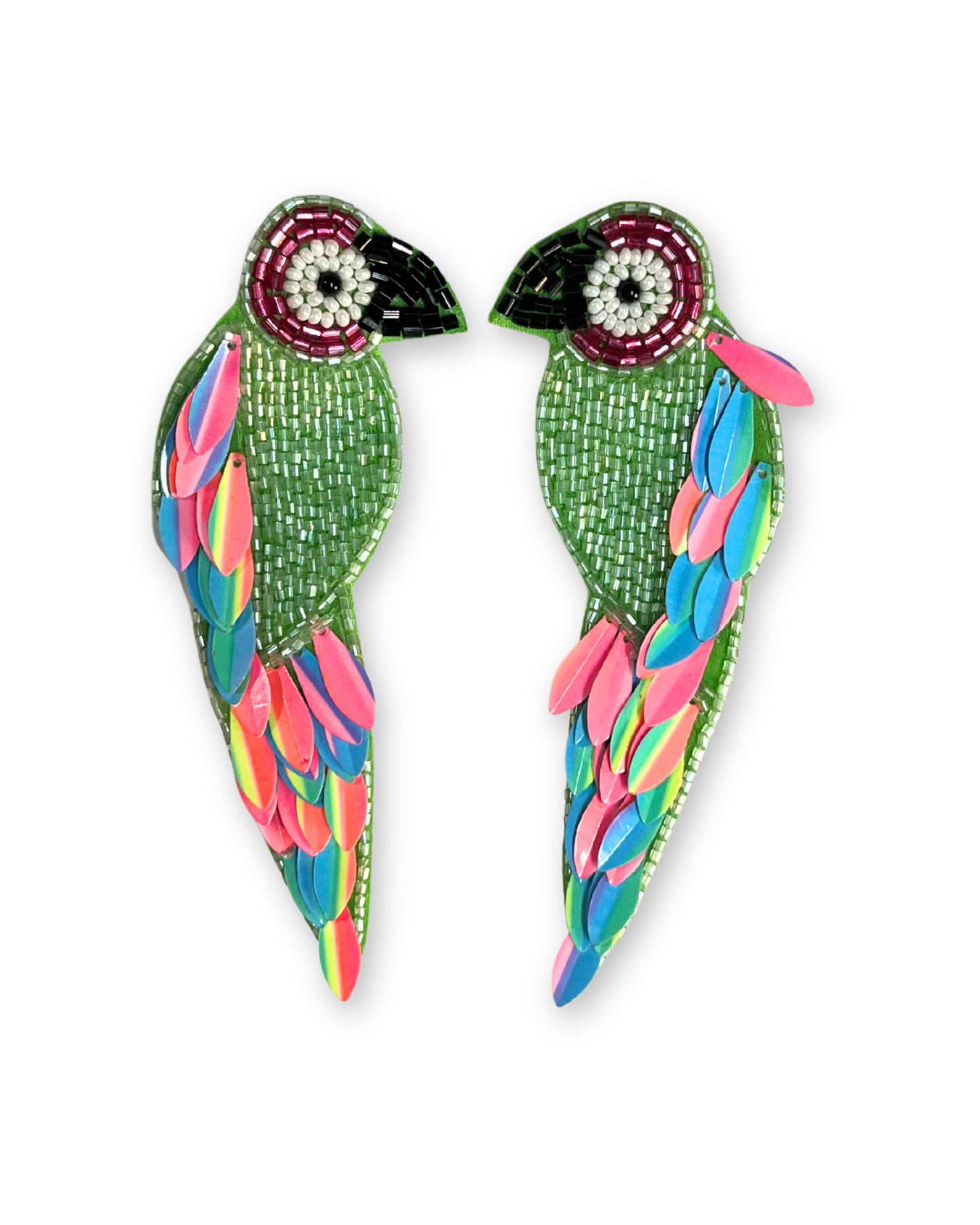 Desisnitch Parrot Handmade Earrings