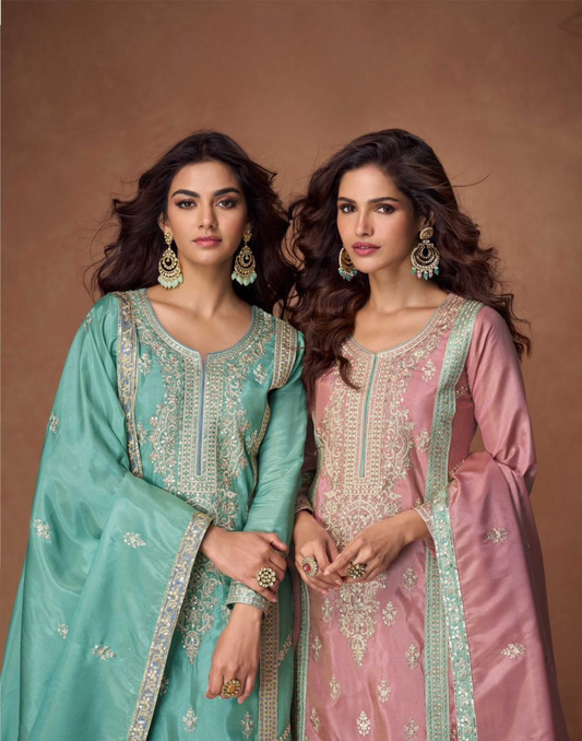 Royal Radiance Embroidered Suit