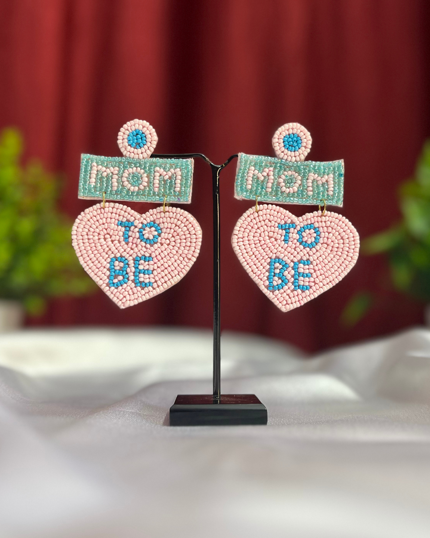 Desisnitch Handmade "Mom to Be" Earrings