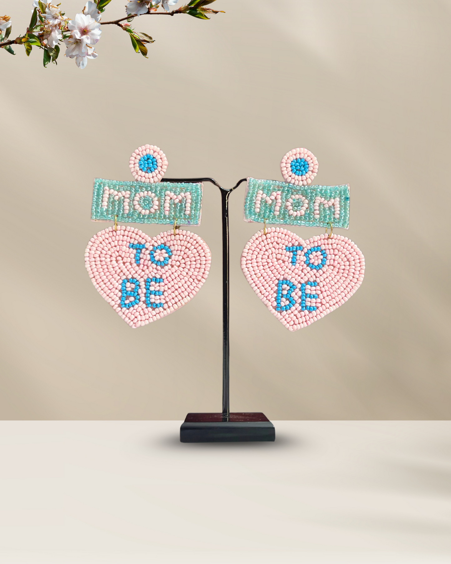 Desisnitch Handmade "Mom to Be" Earrings
