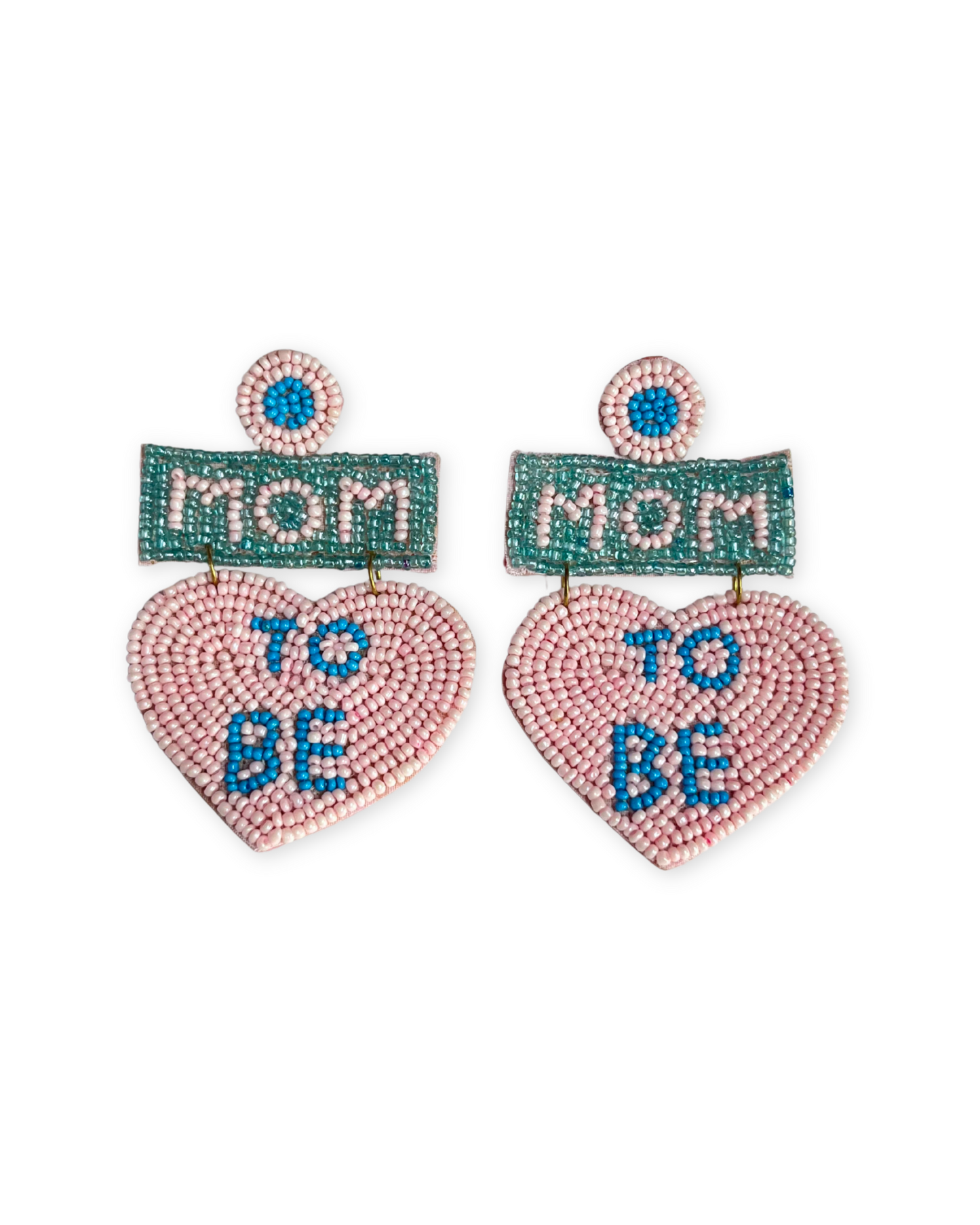 Desisnitch Handmade "Mom to Be" Earrings