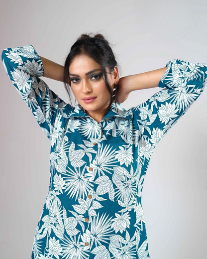 🌸 Premium Co-ord Set – Top & Bottom 🌸