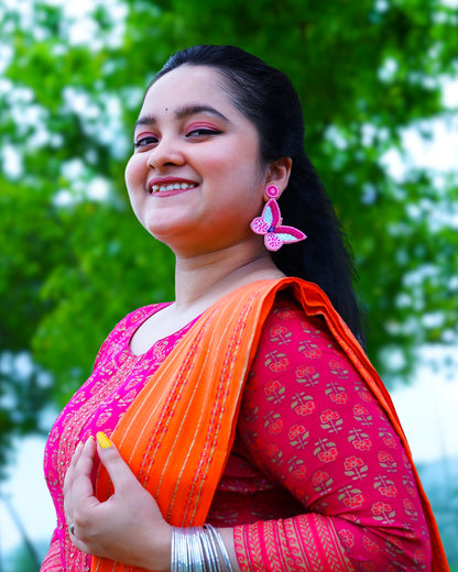 Butterfly Handmade Earrings by Desisnitch