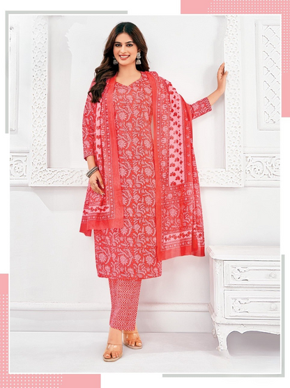 MCM Lifestyle Vol-12 – Elegant Cotton Kurti Set