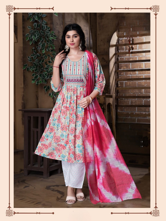 Fashion Talk Chahat Vol. 0.1.2 - Elegant Kurti Set New