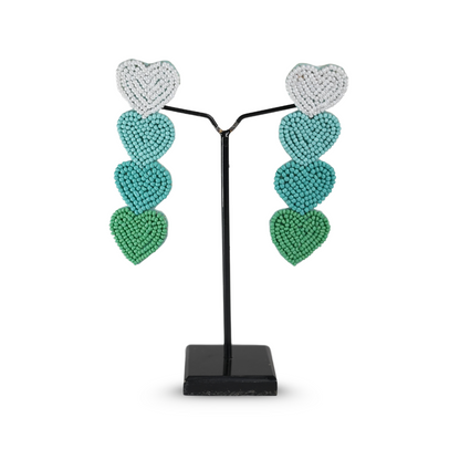 Desisnitch Handmade Heart Shaped Earrings