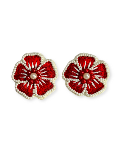 Desisnitch Floral Handmade Earrings