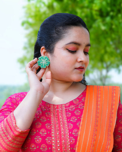 Desisnitch Bloom Handcraft Earrings