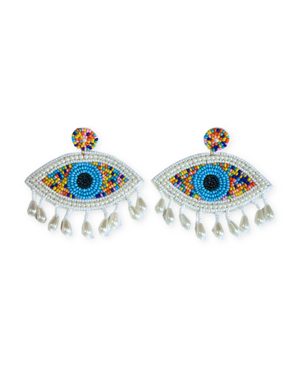 Desisnitch Evil Eye Handmade Earrings