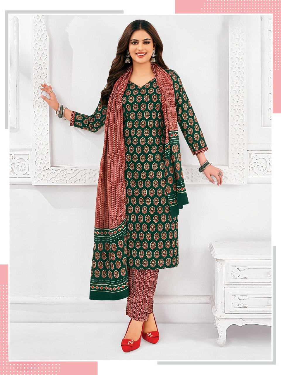 MCM Lifestyle Vol-12 – Elegant Cotton Kurti Set