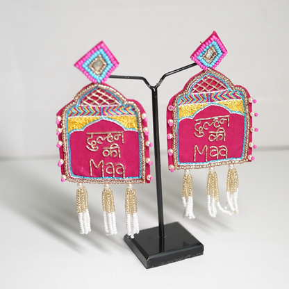 Desisnitch Handmade Bride's Queen Earrings