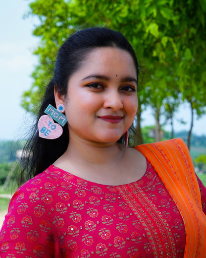 Desisnitch Handmade "Mom to Be" Earrings