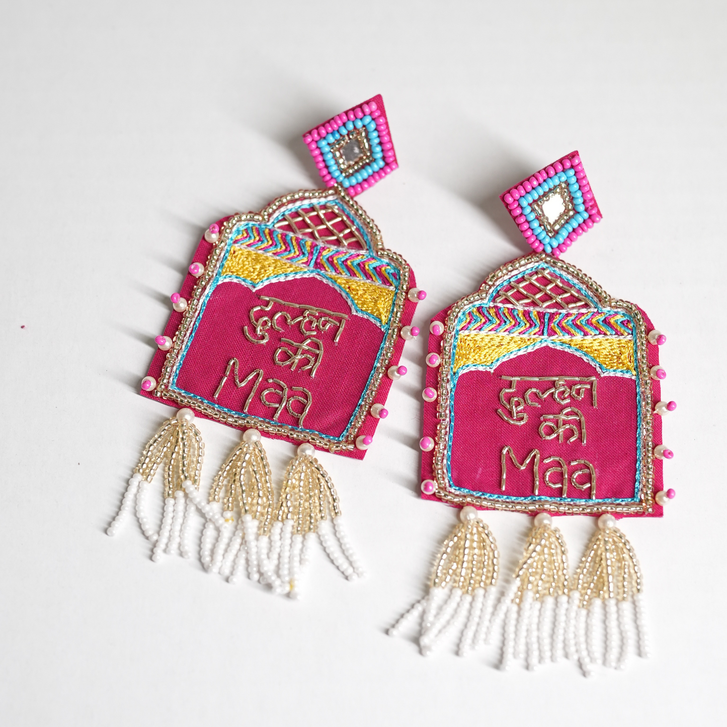 Desisnitch Handmade Bride's Queen Earrings