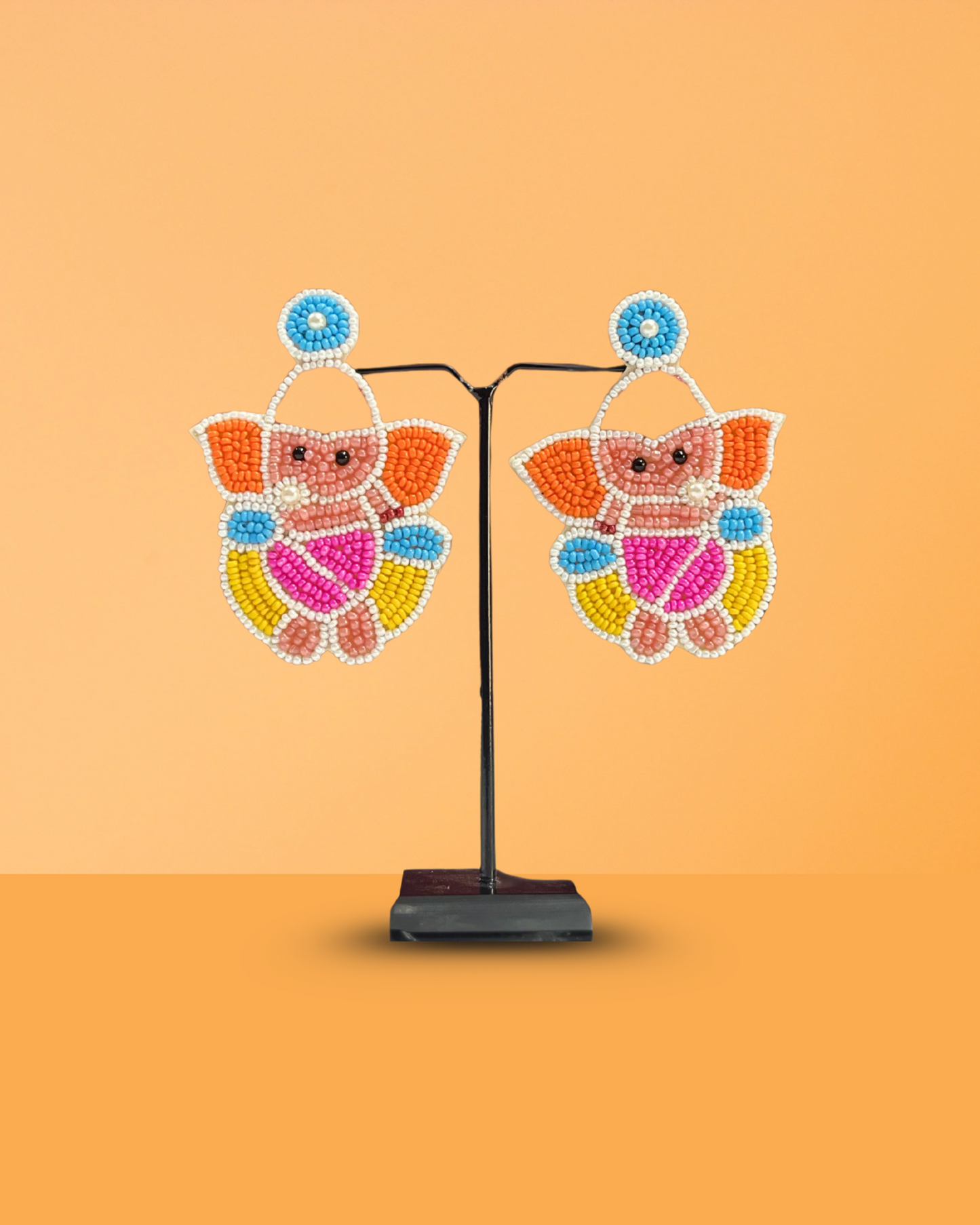 Desisnitch Ganesha Handmade Drop Earrings