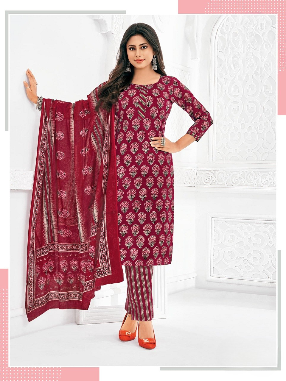 MCM Lifestyle Vol-12 – Elegant Cotton Kurti Set
