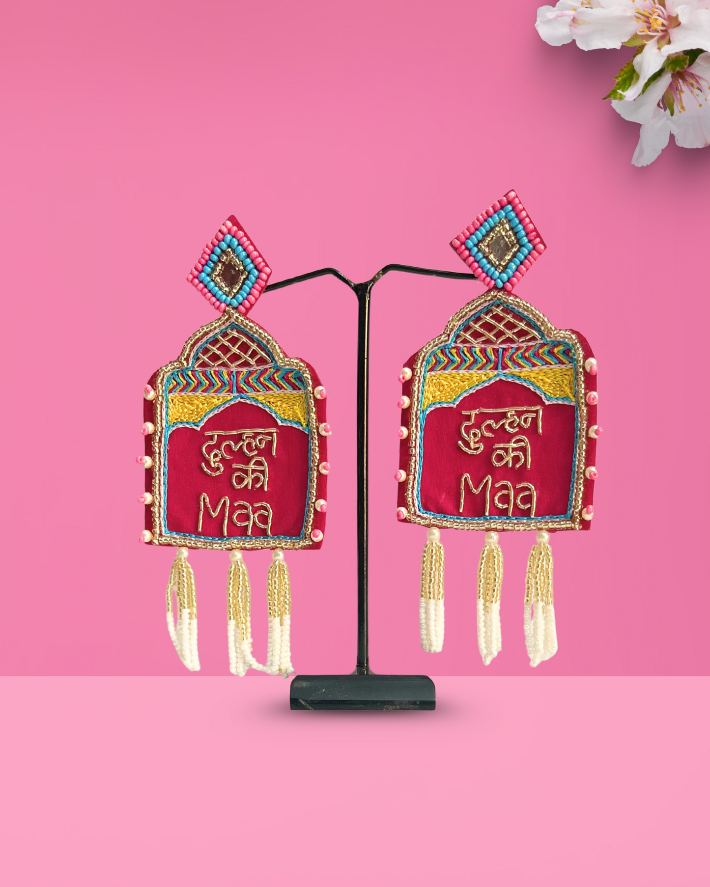 Desisnitch Handmade Bride's Queen Earrings