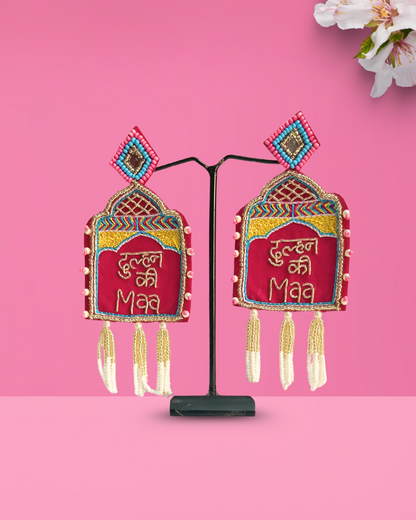 Desisnitch Handmade Bride's Queen Earrings