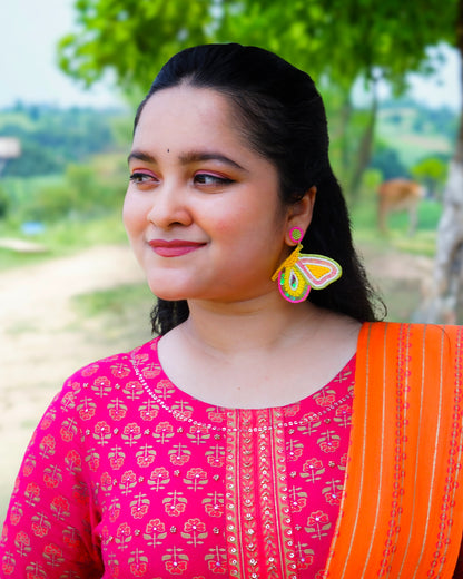 Desisnitch Butterfly Handmade Earrings