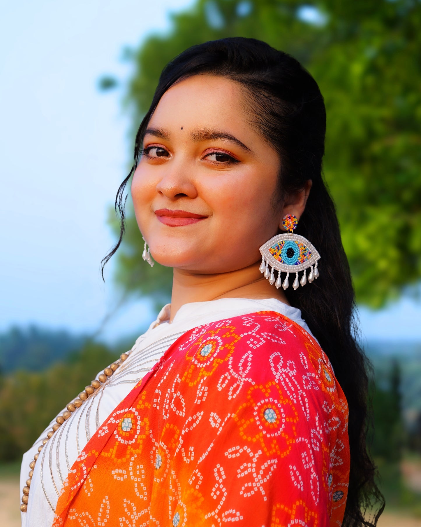 Desisnitch Evil Eye Handmade Earrings