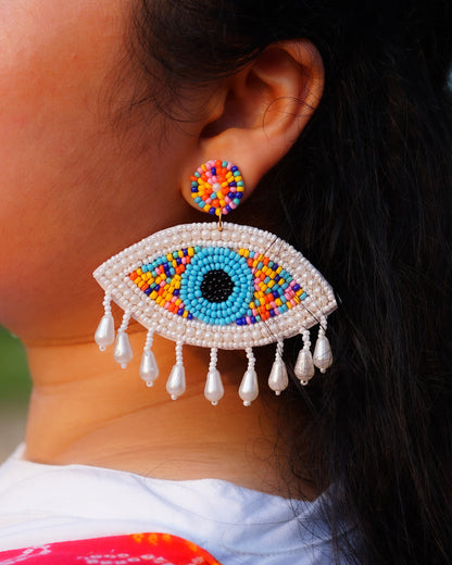 Desisnitch Evil Eye Handmade Earrings