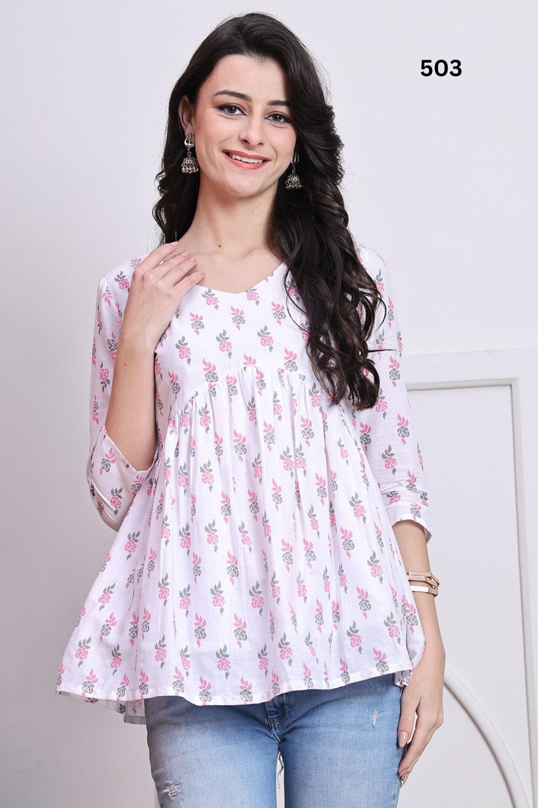 Trendy Printed Tops – 44 Unique Designs | Just ₹450