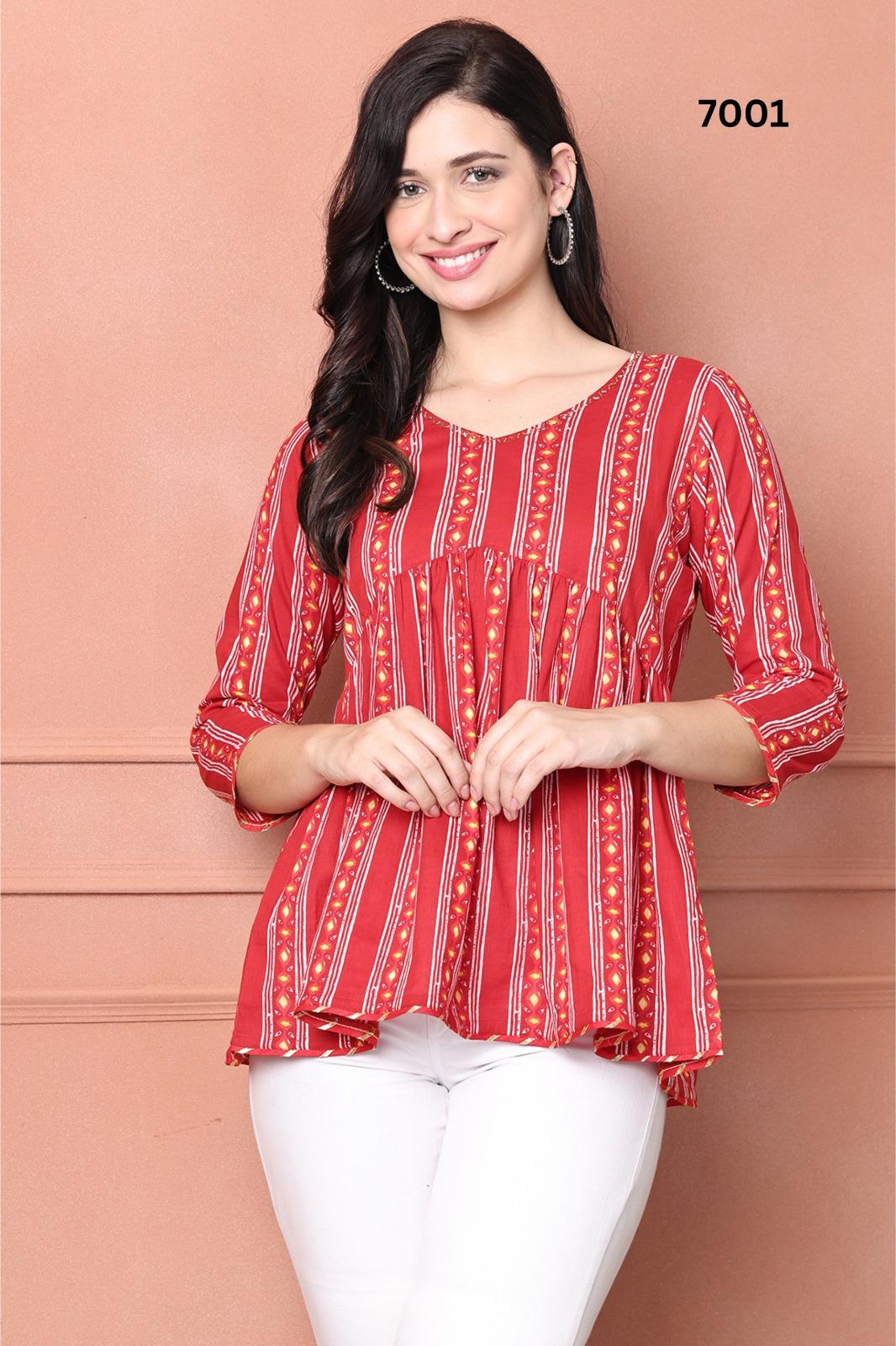 Trendy Printed Tops – 44 Unique Designs | Just ₹450