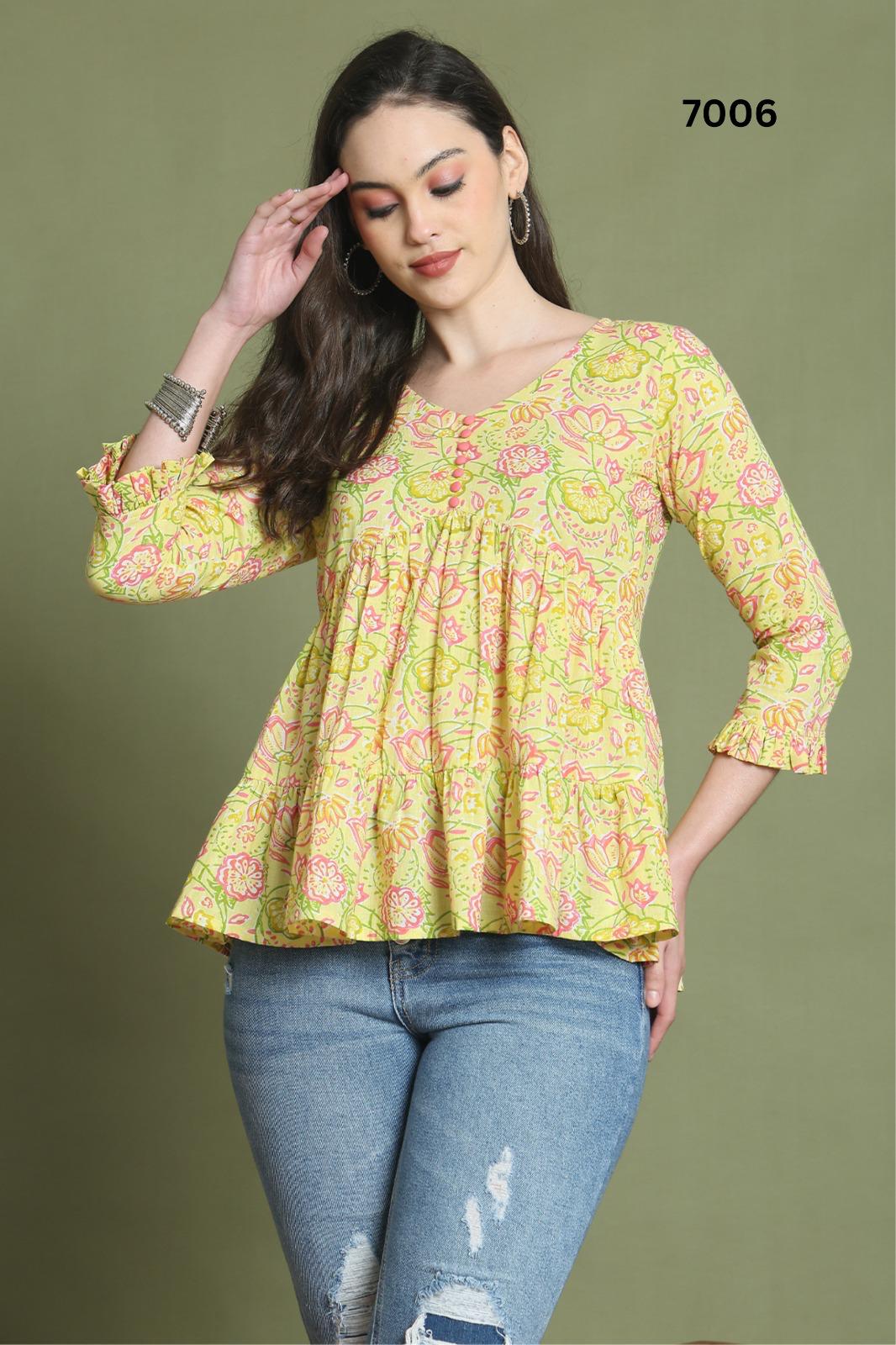 Trendy Printed Tops – 44 Unique Designs | Just ₹450