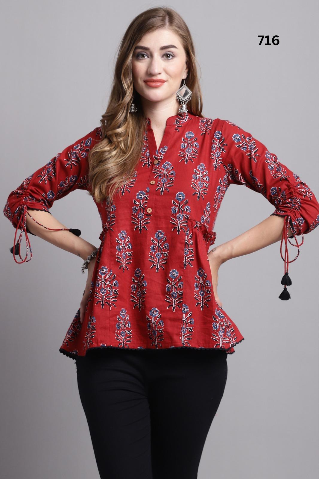 Trendy Printed Tops – 44 Unique Designs | Just ₹450