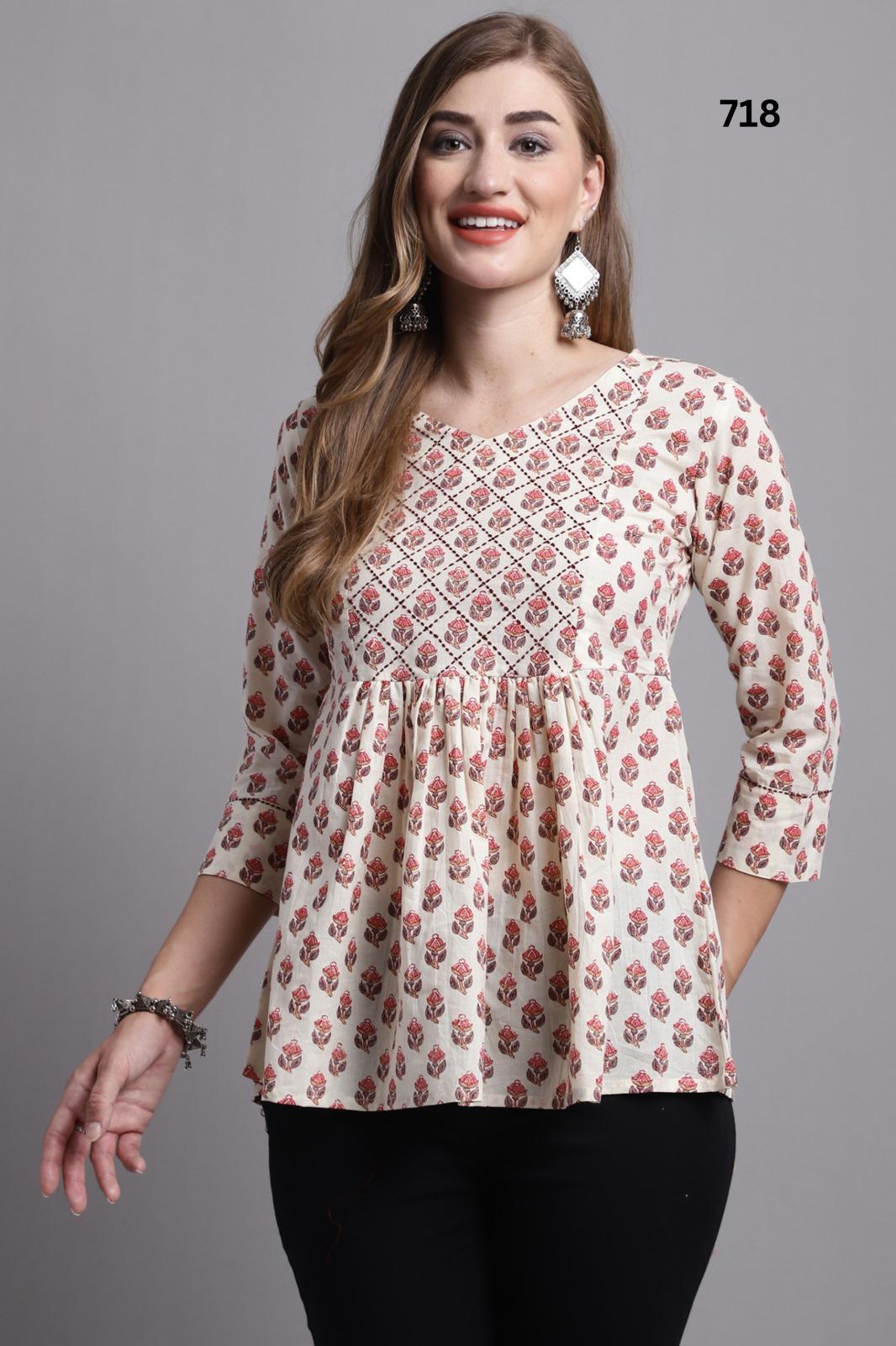 Trendy Printed Tops – 44 Unique Designs | Just ₹450