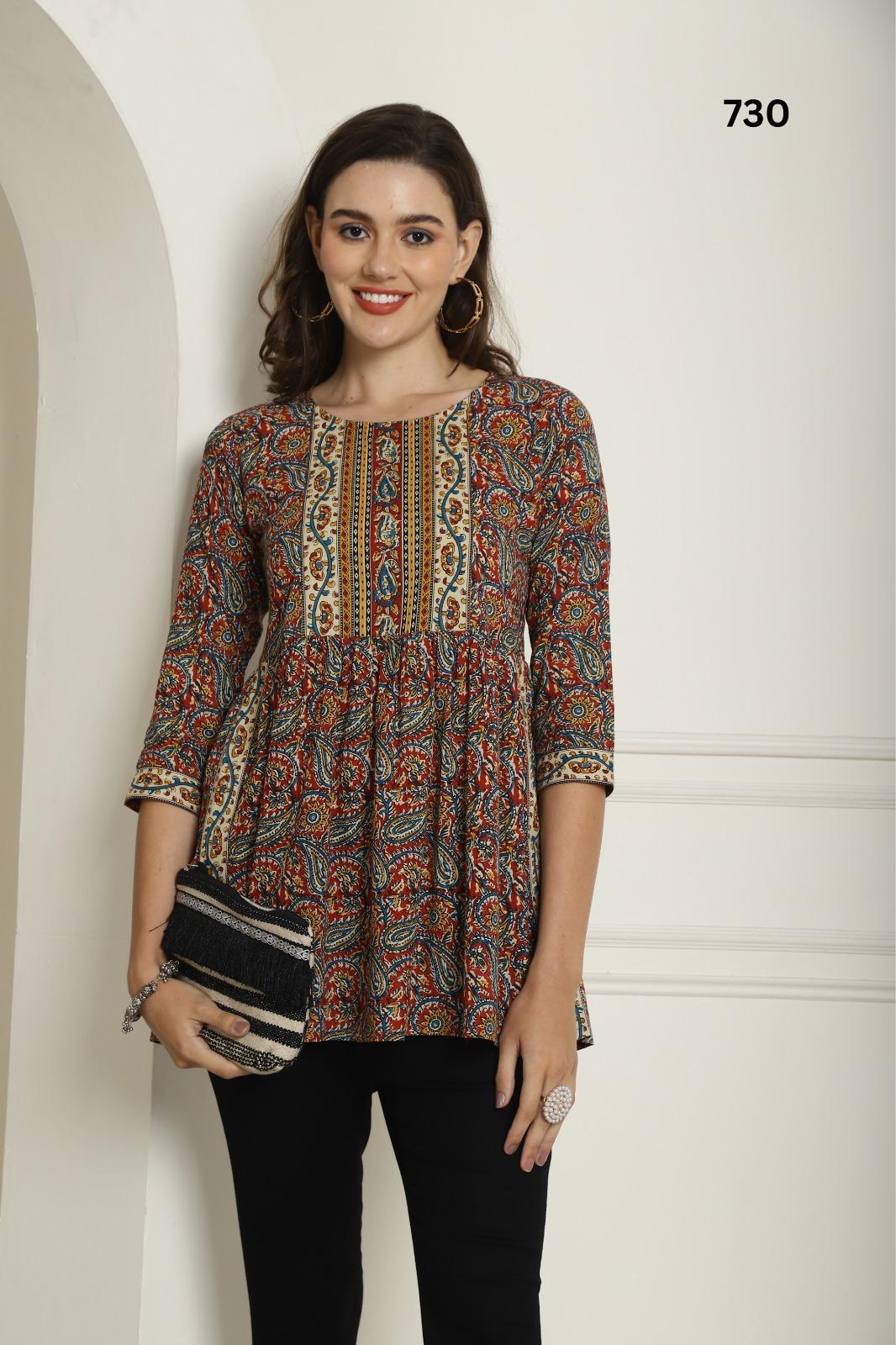 Trendy Printed Tops – 44 Unique Designs | Just ₹450