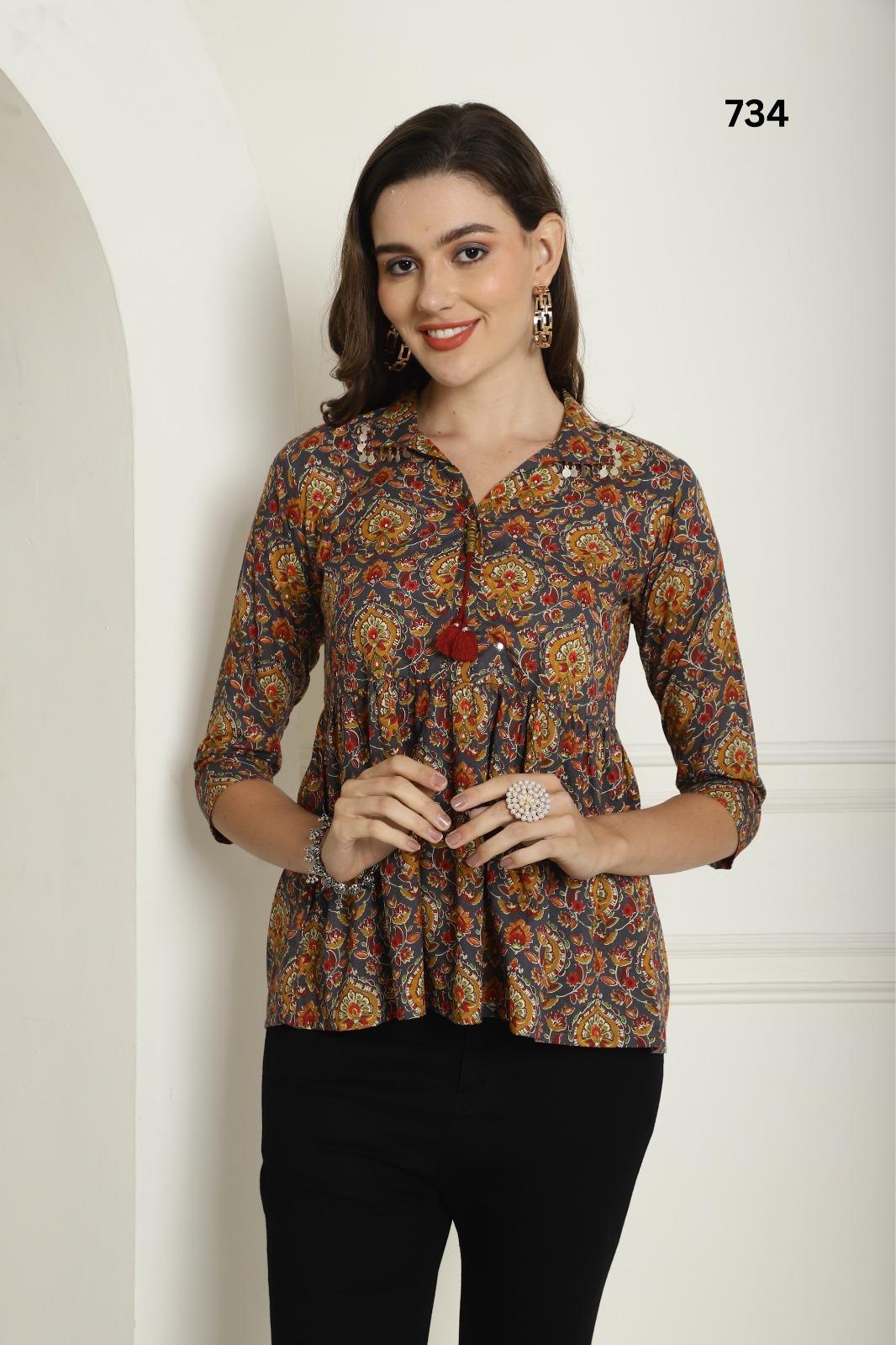 Trendy Printed Tops – 44 Unique Designs | Just ₹450