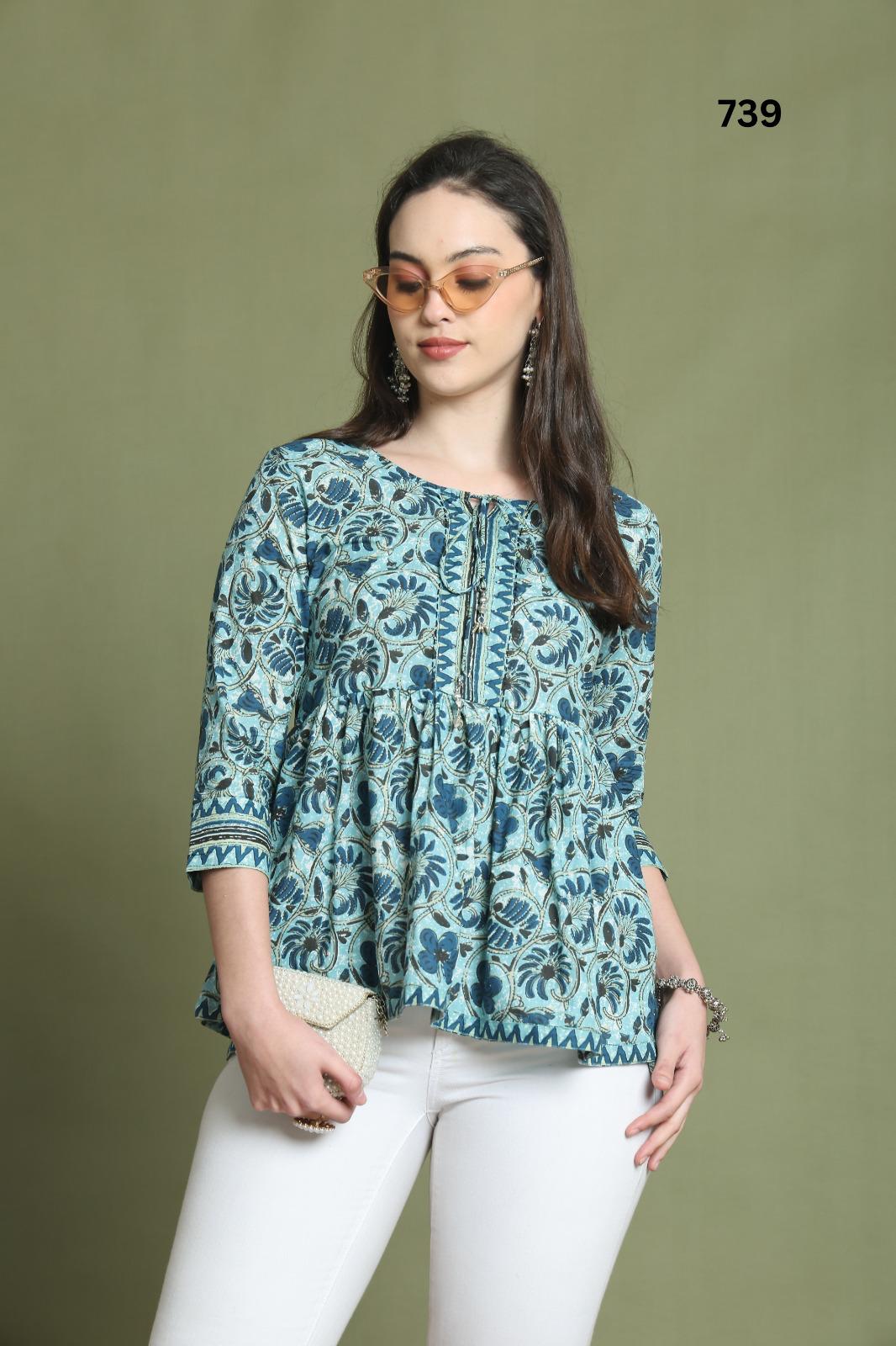 Trendy Printed Tops – 44 Unique Designs | Just ₹450
