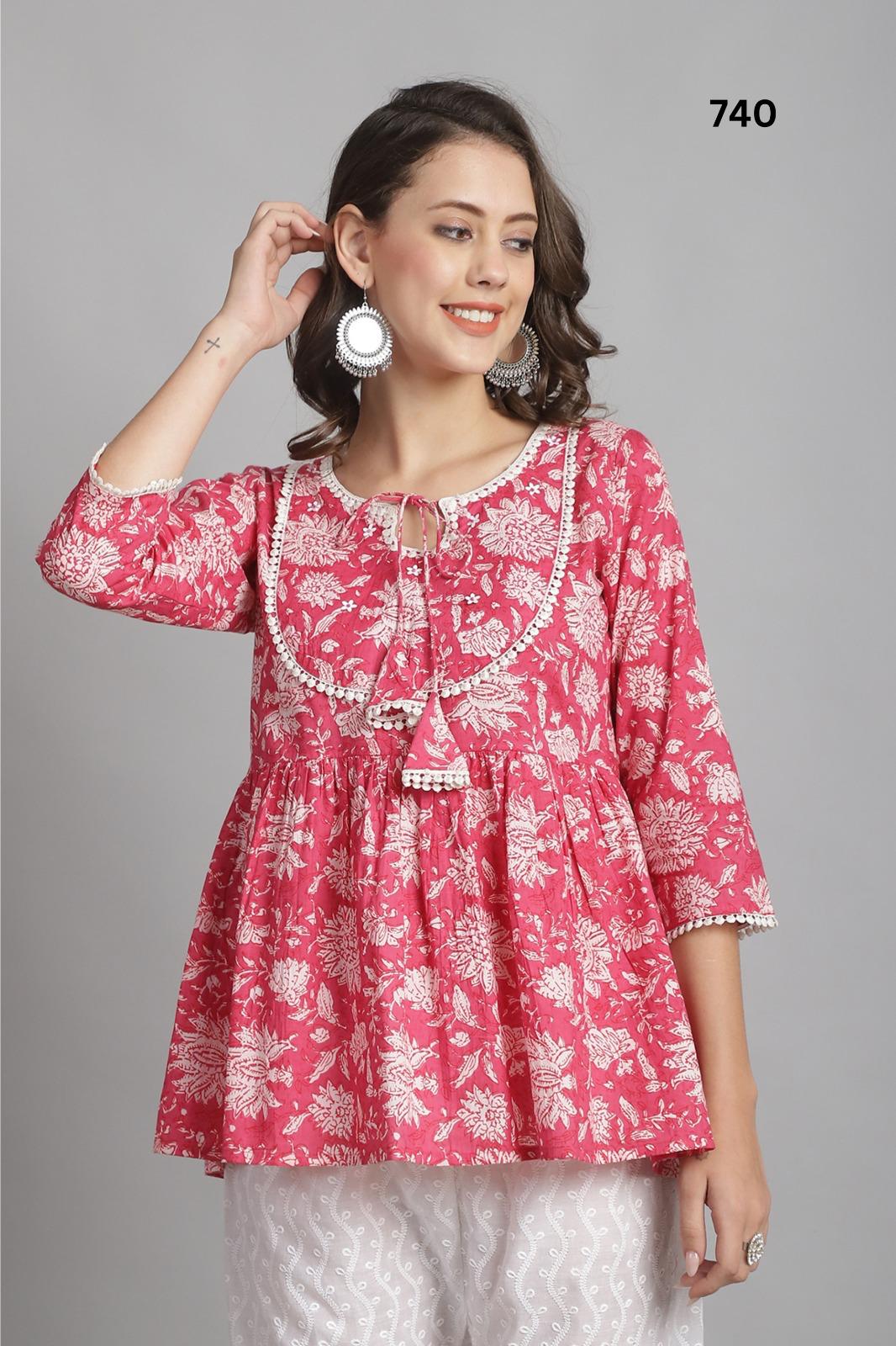 Trendy Printed Tops – 44 Unique Designs | Just ₹450