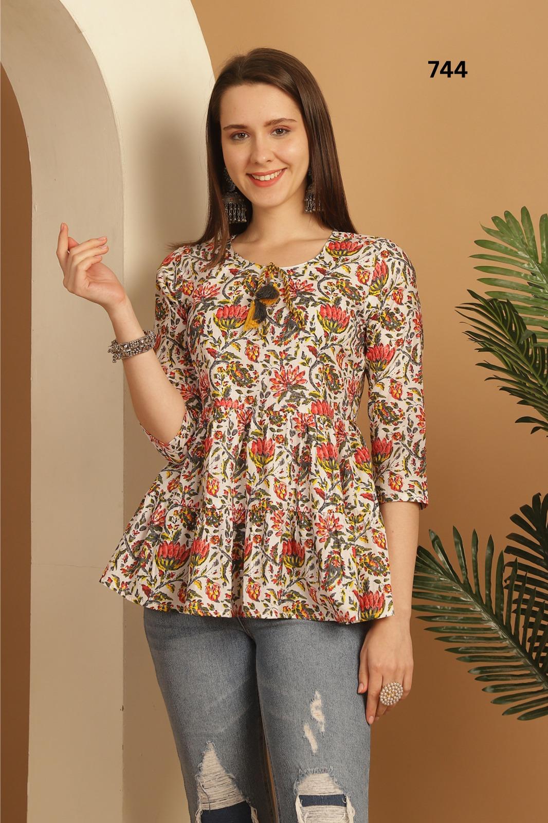 Trendy Printed Tops – 44 Unique Designs | Just ₹450