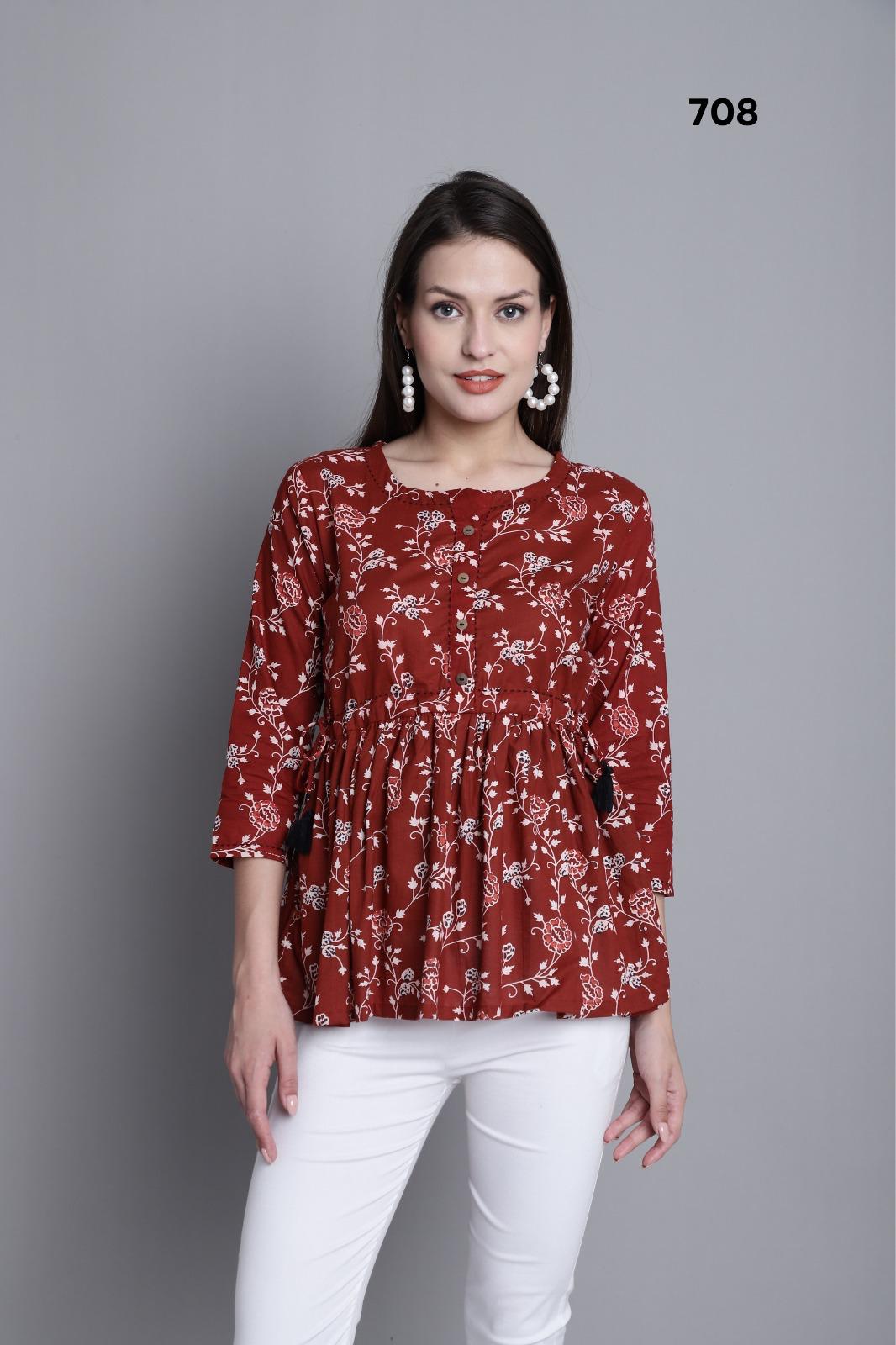 Trendy Printed Tops – 44 Unique Designs | Just ₹450