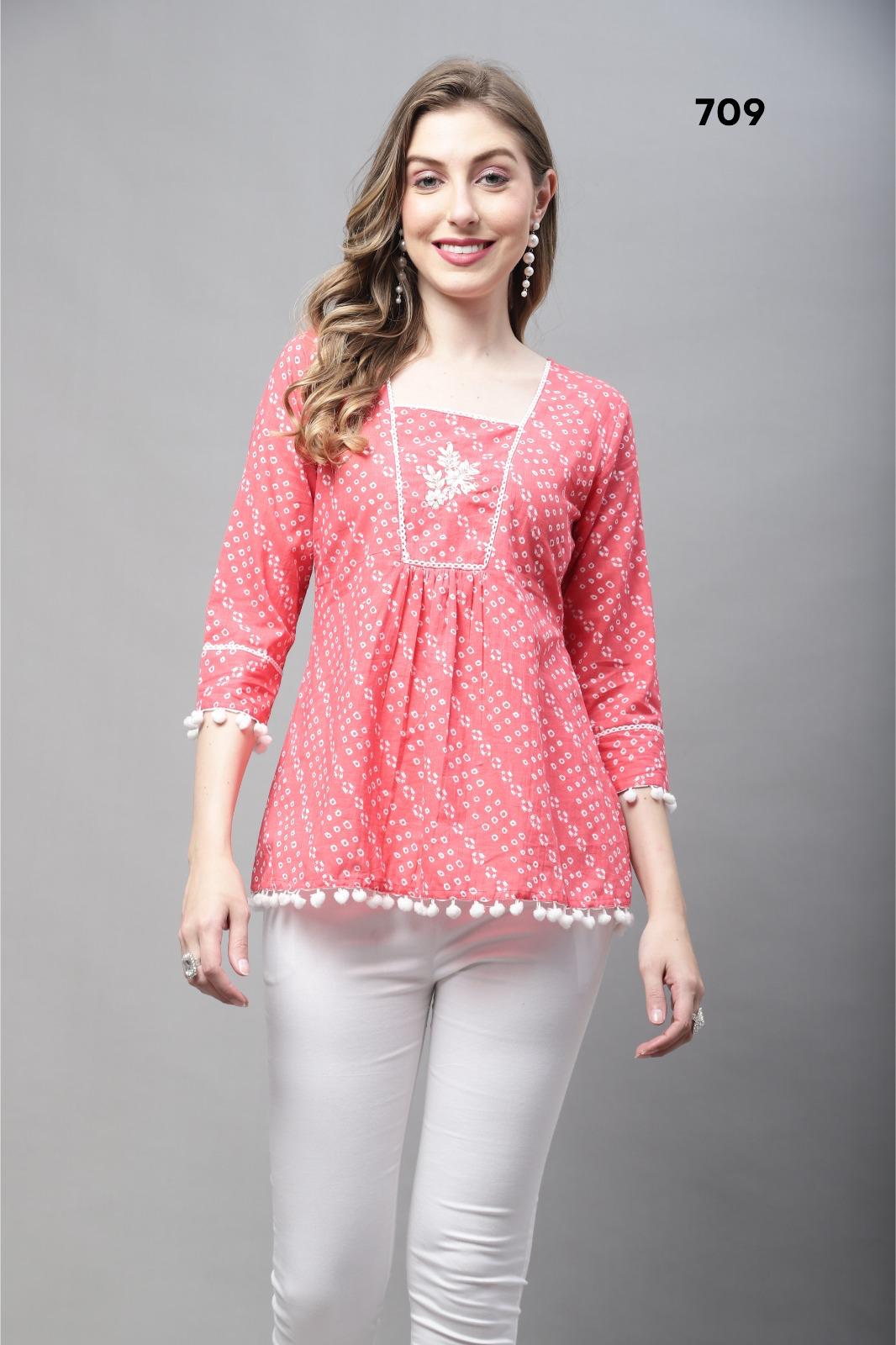 Trendy Printed Tops – 44 Unique Designs | Just ₹450