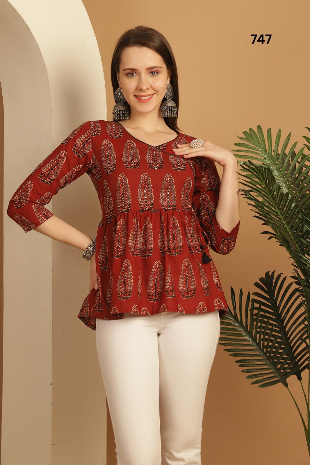 Trendy Printed Tops – 44 Unique Designs | Just ₹450