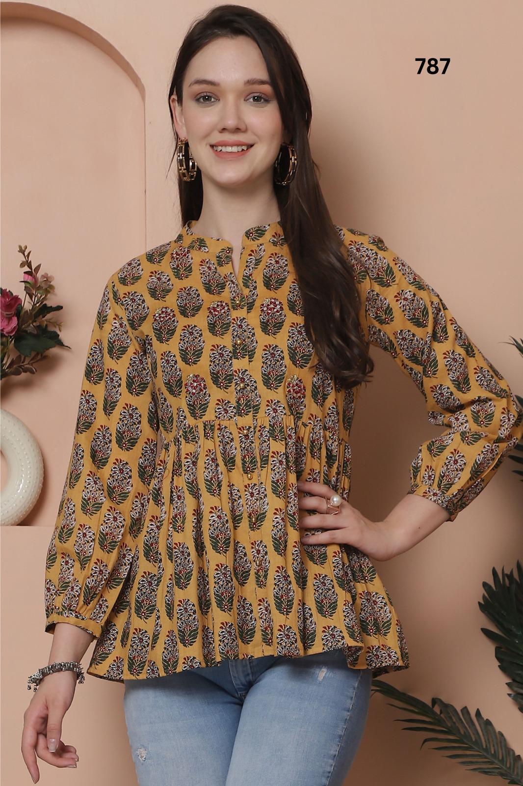 Trendy Printed Tops – 44 Unique Designs | Just ₹450