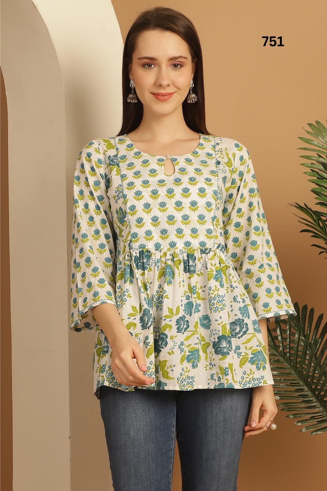 Trendy Printed Tops – 44 Unique Designs | Just ₹450
