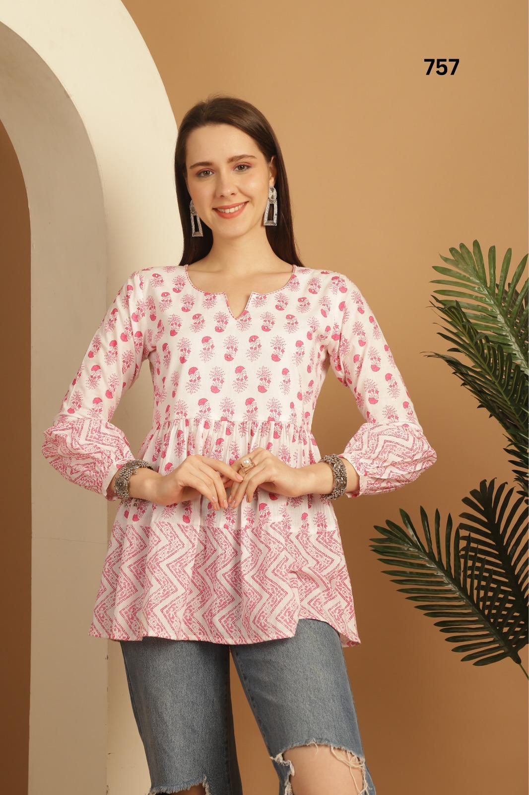 Trendy Printed Tops – 44 Unique Designs | Just ₹450