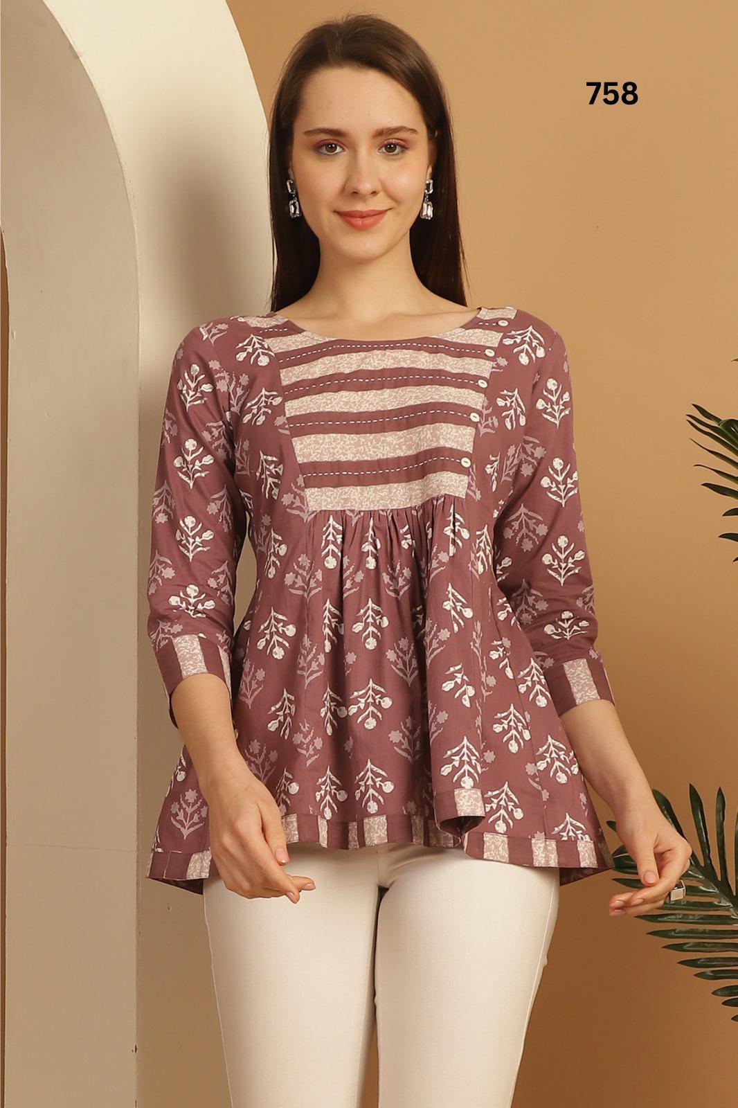 Trendy Printed Tops – 44 Unique Designs | Just ₹450